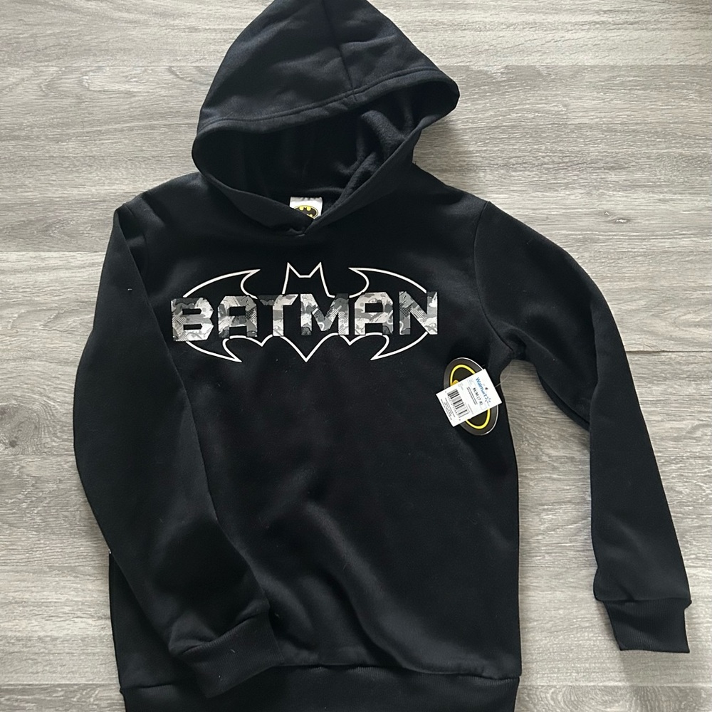 Boys Batman Black Hoodie by Walmart